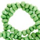 Wooden beads round 8mm Spring green